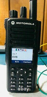 Motorola Xpr 7550e Uhf Digital Display Portable Two-way Radio Aah56rdn9wa1an