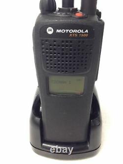 Motorola Xts1500 H66ucd9pw5bn Two Way Radio 800mhzwithCharger/Antenna/Battery/Clip