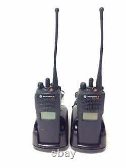 Motorola Xts1500 H66ucd9pw5bn Two Way Radio 800mhzwithCharger/Antenna/Battery/Clip