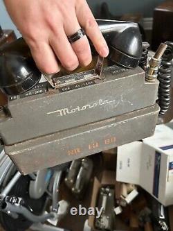 Motorola handie talkie- vintage miltary item