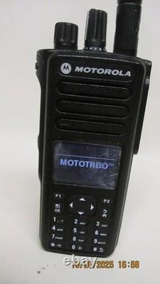 Motorola xpr7580 aah56ucn9kb1an connect plus trunking walkie talkie 2 way radio