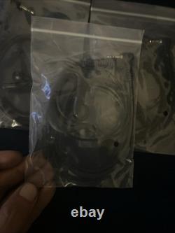 NEW IP67 Motorola T605 H2O Two-Way Radio 2-Pack Black Orange Up to 35 miles NIB