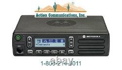 NEW MOTOROLA CM300d DIGITAL/ANALOG, VHF 136-174 MHZ, 25 WATT 99 CH 2-WAY RADIO