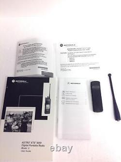 NEW MOTOROLA XTS 5000 H18QDF9PW6AN 16 Channels Two Way Radio withBattery, Antenna