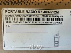 NEW Motorola R7 Two-Way Digital Radio UHF MHz AAH06RDN9RA1AN