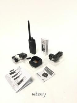 NEW Motorola RMV2080 Two-Way Radio 8-Channel UHF with New Battery Charger Holster