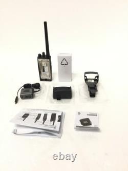 NEW Motorola RMV2080 Two-Way Radio 8-Channel UHF with New Battery Charger Holster
