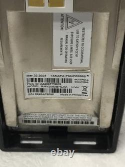 NEW Motorola RMV2080 Two-Way Radio 8-Channel UHF with New Battery Charger Holster