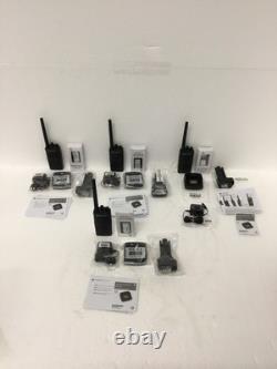 NEW Motorola RMV2080 Two-Way Radio 8-Channel UHF with New Battery Charger Holster