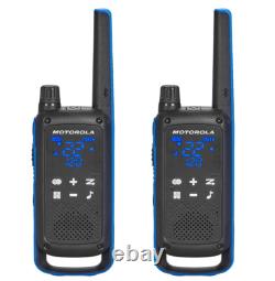 NEW Motorola T802 Talkabout Rechargeable Two-Way Walkie Talkie Radios, 2 Pack