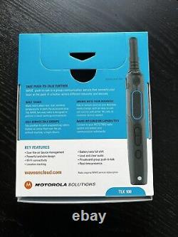 NEW TLK 100 Motorola WAVE OnCloud Two-Way Radio with 4G LTE WiFi HK2112A