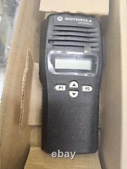 NEW in BOX Motorola CP200XLS AAH50RDF9AA5AN UHF 438-470 MHz Two Way Radio