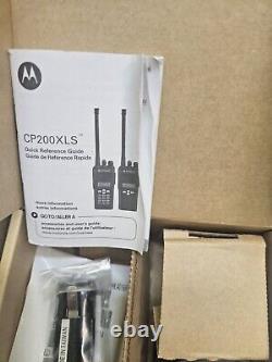 NEW in BOX Motorola CP200XLS AAH50RDF9AA5AN UHF 438-470 MHz Two Way Radio