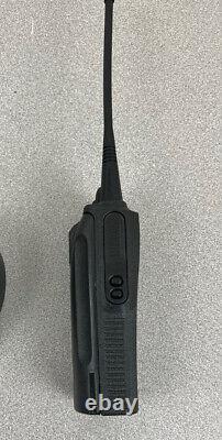 Never Used- Motorola Radius CP200 UHF Radio with NEW Accessories AAH50RDC9AA1AN