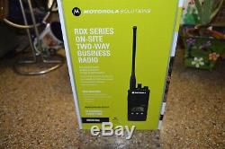 New 2018 Motorola RDU4160D 16 Channel 4 Watt UHF On-Site Two-Way Business Radio