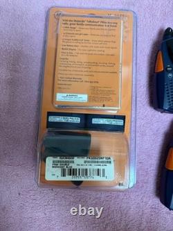 New 2 Pack Motorola Talkabout FR60 Two Way Radios + 3 USED