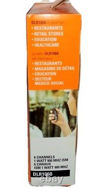 New MOTOROLA Solutions DLR1060, 6 Channel Business Radio, 2 Way, DLR Series