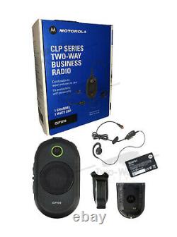 New Motorola Clp1010 Uhf 1w 1ch Business Two Way Radio Dental / Retail
