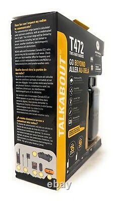 New Motorola Solutions Talkabout T472 Two-Way Radios, 2-pack