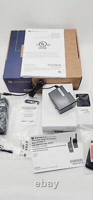 New Motorola XPR 3300e VHF Digital Two Way Radio Black