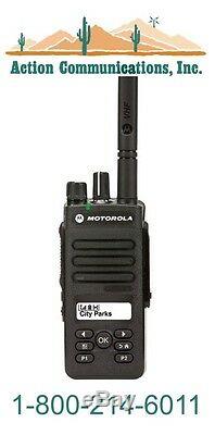 New Motorola Xpr 3500 Vhf 136-174 Mhz, 5 Watt, 128 Channel Two Way Radio