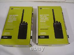 New Open Box Motorola RDX RDV2020 Two Way Radio Lot of Two