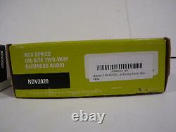 New Open Box Motorola RDX RDV2020 Two Way Radio Lot of Two