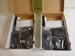 New Open Box Motorola RDX RDV2020 Two Way Radio Lot of Two
