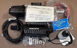 New (open box) Motorola MCS2000 Model III M01KLN9PW6AN 100 Watt Mobile Radio