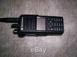 Nice Motorola XPR 7580e Two-Way Radio with Blue Tooth AAH56UCN9WB1AN
