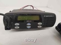Nice Used Motorola CDM1250 Two-Way Mobile Radio With MIC Works AAM25KKD9AA2AN
