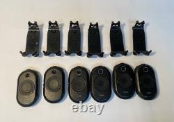 No Batteries 6 LOT Motorola CLP1040 4 Channel UHF Two-Way Radio Walkie Talkie #2