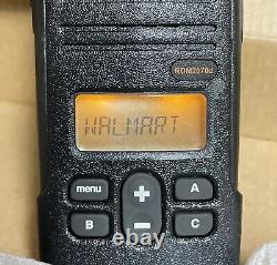 OEM Motorola RDM2070D Walmart VHF 2 watts /7 channels Two-Way Radio