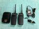 Pair Motorola Mototrbo Xpr6100 Xpr 6100 Uhf Two Way Radios With Charger