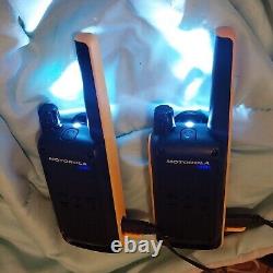 Pair Of Motorola Talkabout 47x Two Way Radios