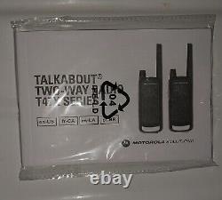 Pair Of Motorola Talkabout 47x Two Way Radios