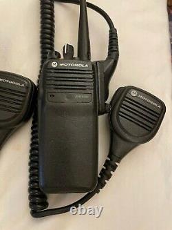 Pair of MOTOROLA XPR 6350 (TWO) 403-470Mhz 4W TWO WAY RADIO WALKIE TALKIE (USED)