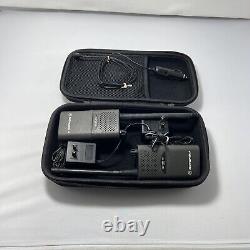 Pair of Motorola Spirit MV11C Walkie Talkie Two-Way Radios with Chargers Tested