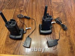 Professional Two Way Radios. Long Range. Two Channel. Motorola RDU2020