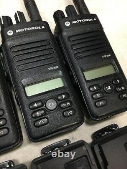 QTY 6 Motorola MOTOTRBO XPR3500 UHF AAH02RDH9JA2AN Two Way Radios