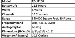 RDU4100 2way Motorola Walkie Talkies