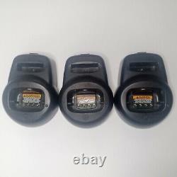 READ Lot of Three Motorola CLS1410 Professional Two Way Radio Walkie Talkie