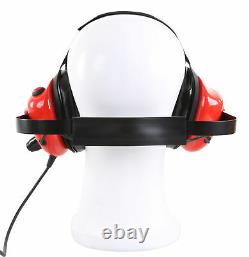 Red Racing Headset for Motorola CP200 CP200D CP200XLS CP1300 Two Way Radio