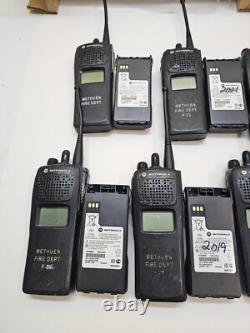SIX Motorola XTS1500 450-512 MHz UHF Two Way Radios w Impres Six H66SDD9PW5BN