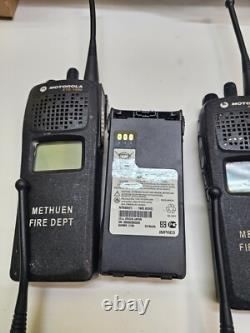 SIX Motorola XTS1500 450-512 MHz UHF Two Way Radios w Impres Six H66SDD9PW5BN