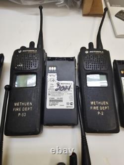 SIX Motorola XTS1500 450-512 MHz UHF Two Way Radios w Impres Six H66SDD9PW5BN