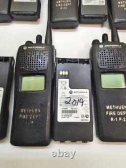 SIX Motorola XTS1500 450-512 MHz UHF Two Way Radios w Impres Six H66SDD9PW5BN