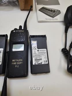 SIX Motorola XTS1500 450-512 MHz UHF Two Way Radios w Impres Six H66SDD9PW5BN