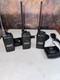 Set Of 3 Motorola Rdu4160d Rdx Two-way / Radio With Two Chargers. Tested