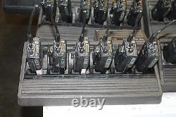 Set Of 6 Motorola Mts2000 Flashport H01ucd6pw1bn Radios With Charger Radio